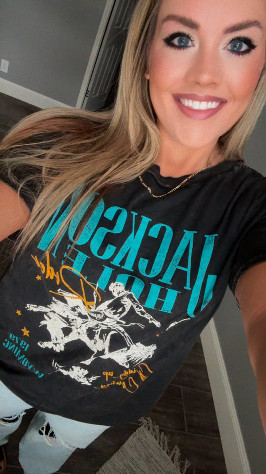 Jackson Hole Rodeo Mineral Graphic Tee